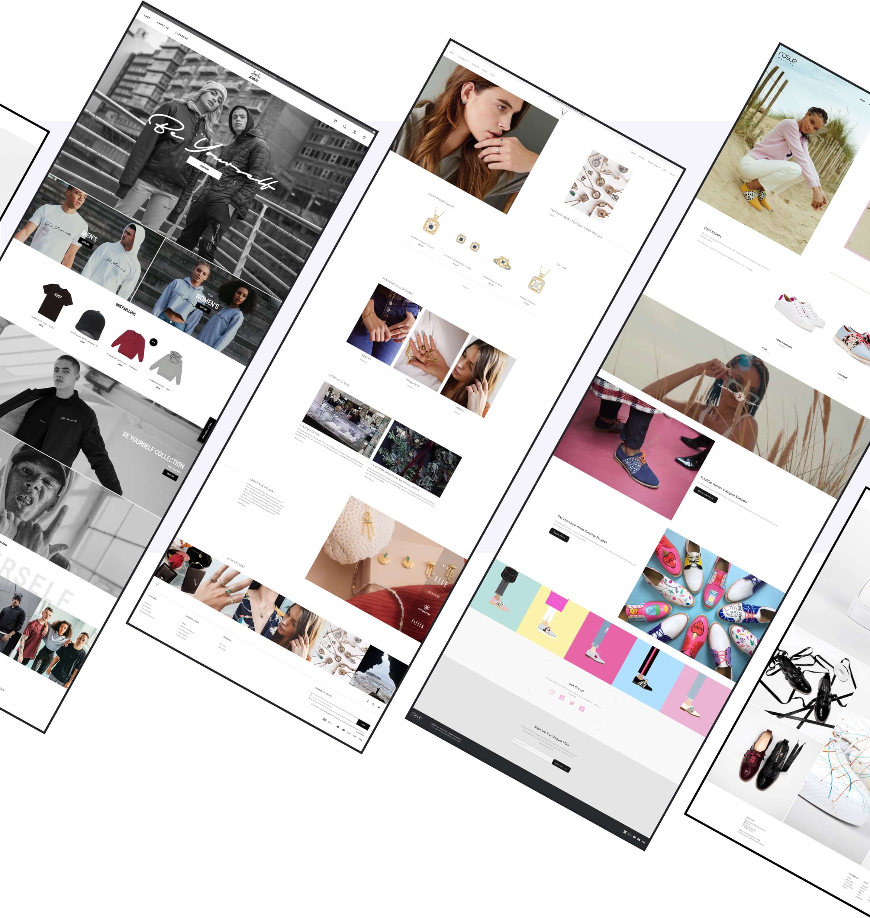 Rapid deployment Shopify theme design